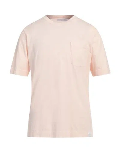 Daniele Fiesoli Man T-shirt Light Pink Size Xxl Cotton