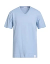 Daniele Fiesoli Man T-shirt Sky Blue Size L Cotton
