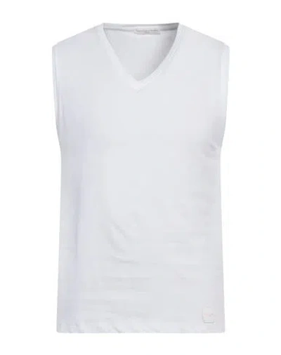 Daniele Fiesoli Man T-shirt White Size L Cotton