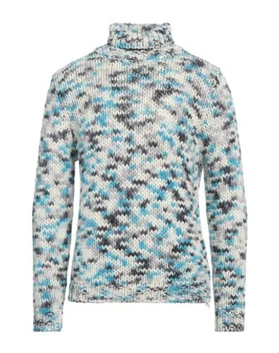 Daniele Fiesoli Patterned-intarsia Jumper In Blue