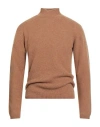 Daniele Fiesoli Man Turtleneck Brown Size M Virgin Wool