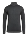 Daniele Fiesoli Man Turtleneck Grey Size M Merino Wool