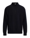 Daniele Fiesoli Man Turtleneck Midnight Blue Size M Merino Wool, Polyamide
