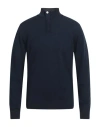 Daniele Fiesoli Man Turtleneck Navy Size L Merino Wool