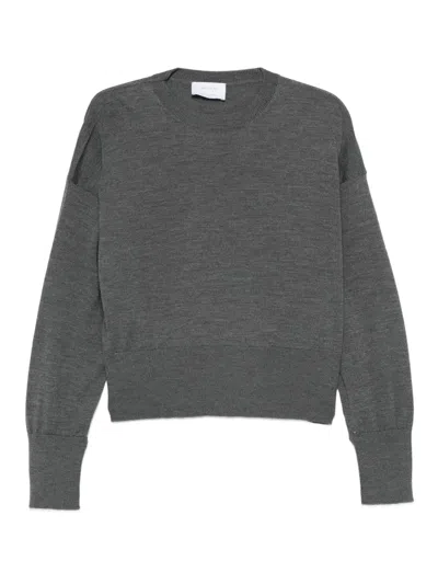Daniele Fiesoli Merino-wool Crew-neck Sweater In Gray