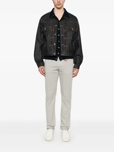 Daniele Fiesoli Open-knit Shirt In Blue