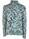 Daniele Fiesoli Patterned-intarsia Jumper In Blue