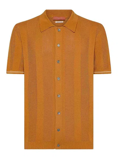 Daniele Fiesoli Cotton Polo In Marrón