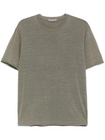 Daniele Fiesoli Relaxed-fit Green T-shirt With Crew Neckline