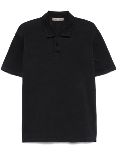 Daniele Fiesoli Relaxed Fit Polo Shirt With Classic Collar In Blue