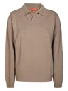 Daniele Fiesoli Ribbed-cuffs Sweater In Brown