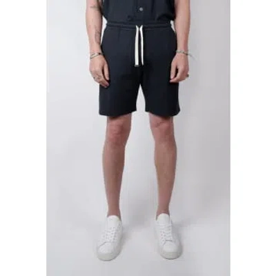 Daniele Fiesoli Ribbed Shorts Dark Navy In Blue