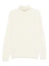 Daniele Fiesoli Roll-neck Sweater In Neutral