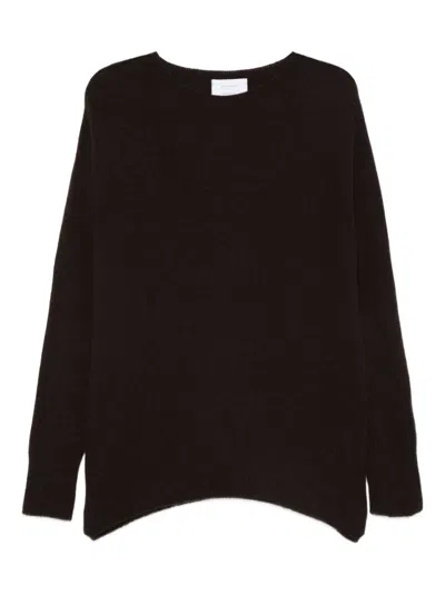 Daniele Fiesoli Round-neck Sweater In Brown