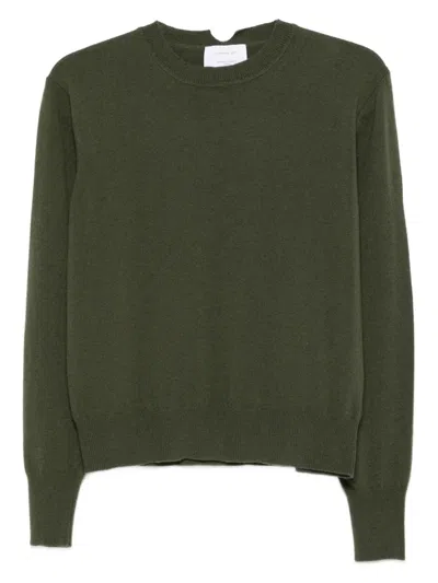 Daniele Fiesoli Round-neck Sweater In Green