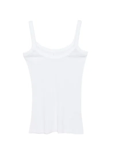 Daniele Fiesoli Round-neck Tank Top In White