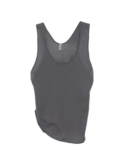 Daniele Fiesoli Scoop-neck Tank Top In Gray