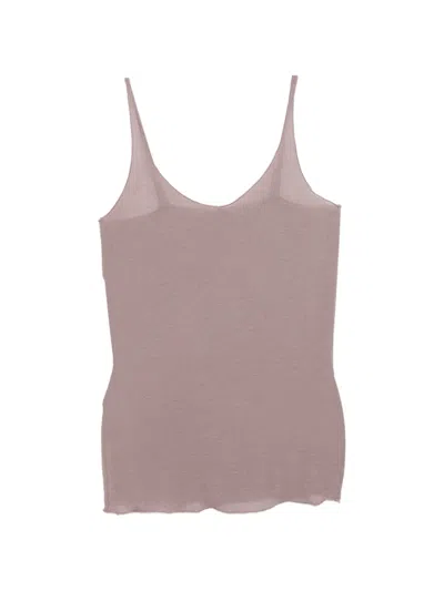Daniele Fiesoli Scoop-neck Tank Top In Pink