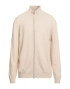 Daniele Fiesoli Selezione Man Cardigan Beige Size L Cashmere