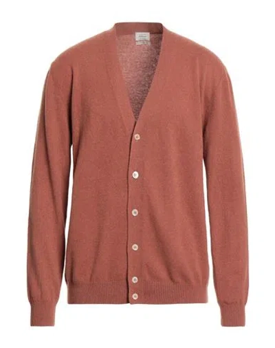 Daniele Fiesoli Selezione Man Cardigan Tan Size Xxl Cashmere