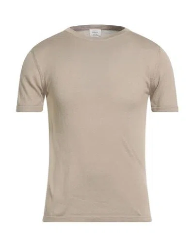 Daniele Fiesoli Selezione Man Sweater Beige Size M Silk In Neutral