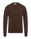 Daniele Fiesoli Selezione Man Sweater Brown Size L Cashmere