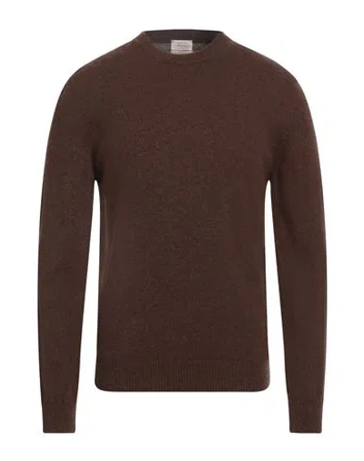 Daniele Fiesoli Selezione Man Sweater Brown Size L Cashmere