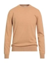 Daniele Fiesoli Selezione Man Sweater Camel Size L Cashmere