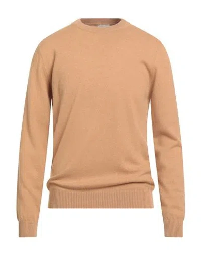 Daniele Fiesoli Selezione Man Sweater Camel Size L Cashmere