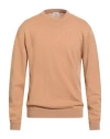 Daniele Fiesoli Selezione Man Sweater Camel Size L Cashmere