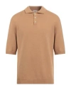 Daniele Fiesoli Selezione Man Sweater Camel Size S Cashmere