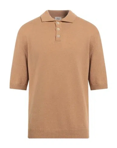 Daniele Fiesoli Selezione Man Sweater Camel Size S Cashmere
