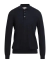 Daniele Fiesoli Selezione Man Sweater Midnight Blue Size L Cashmere