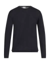 Daniele Fiesoli Selezione Man Sweater Midnight Blue Size L Silk In Black