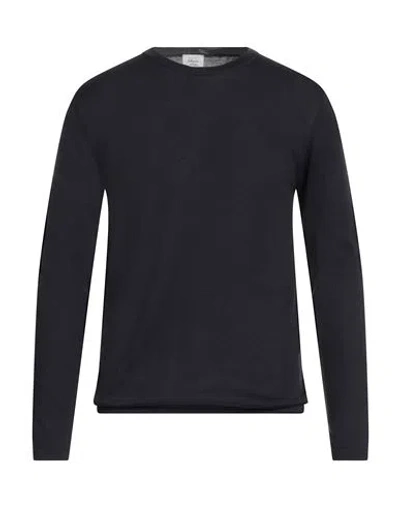 Daniele Fiesoli Selezione Man Sweater Midnight Blue Size L Silk In Black