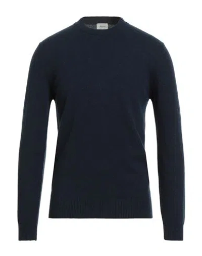 Daniele Fiesoli Selezione Man Sweater Navy Size L Cashmere In Blue