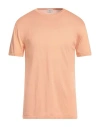 Daniele Fiesoli Selezione Man Sweater Salmon Pink Size L Silk