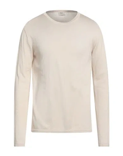 Daniele Fiesoli Selezione Man Sweater Sand Size L Silk In Neutral