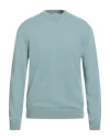 Daniele Fiesoli Selezione Man Sweater Sky Blue Size L Cashmere