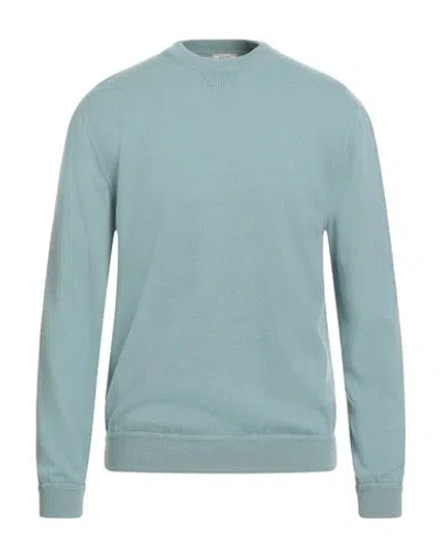 Daniele Fiesoli Selezione Man Sweater Sky Blue Size L Cashmere