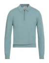 Daniele Fiesoli Selezione Man Sweater Turquoise Size L Cashmere