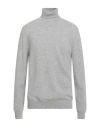 Daniele Fiesoli Selezione Man Turtleneck Grey Size L Cashmere