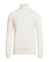 Daniele Fiesoli Selezione Man Turtleneck Ivory Size L Cashmere
