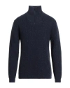 Daniele Fiesoli Selezione Man Turtleneck Navy Size L Cashmere