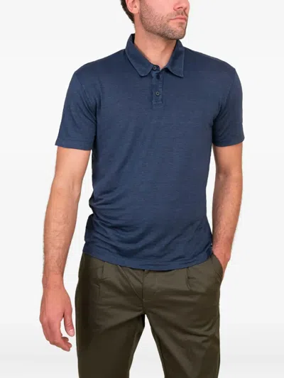 Daniele Fiesoli Short-sleeved Polo Shirt In Blue