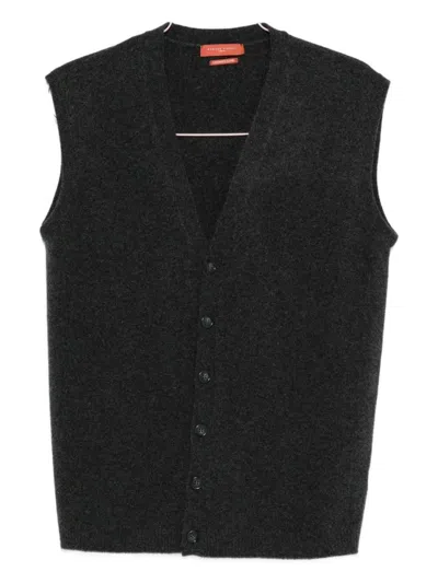 DANIELE FIESOLI SLEEVELESS GREY SWEATER VEST