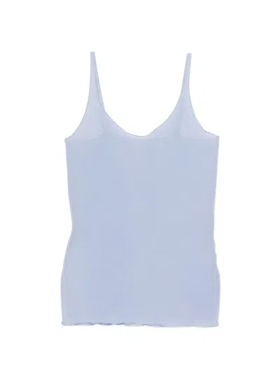 Daniele Fiesoli Sleeveless Tank Top In Blue