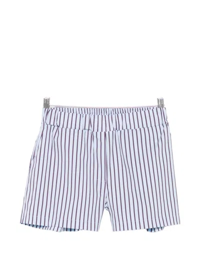 Daniele Fiesoli Striped Shorts In Blue