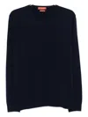 Daniele Fiesoli Round-neck Cashmere Sweater In Blue
