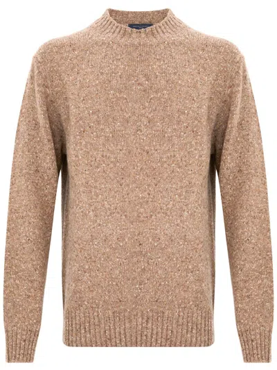 Daniele Fiesoli Sweaters Camel In Beige